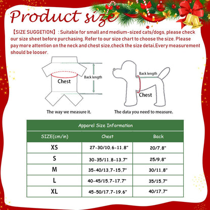 Small Dog or Cat Christmas Sweater, Pet Supplies Costume Xmas Clothes Dog Jumpers Snowflake Elk Pattern Christmas Outfits for Dogs Puppy Kitten Cats (Large, Red Snowflake)