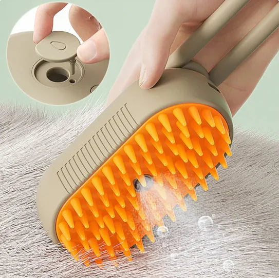 3-in-1 Electric Pet Grooming Brush – Fast, Easy & Painless Grooming for Your Pet!