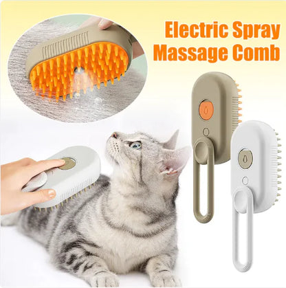 3-in-1 Electric Pet Grooming Brush – Fast, Easy & Painless Grooming for Your Pet!