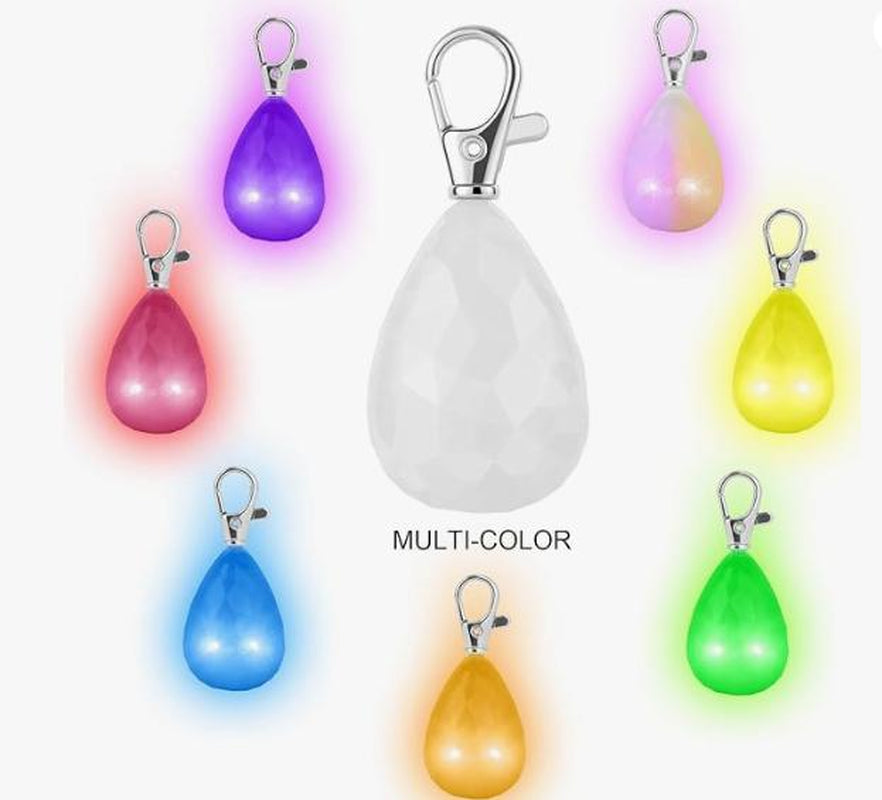 Pet Glow Pendant Collar Accessory with Rechargeable LED and Micro USB Interface