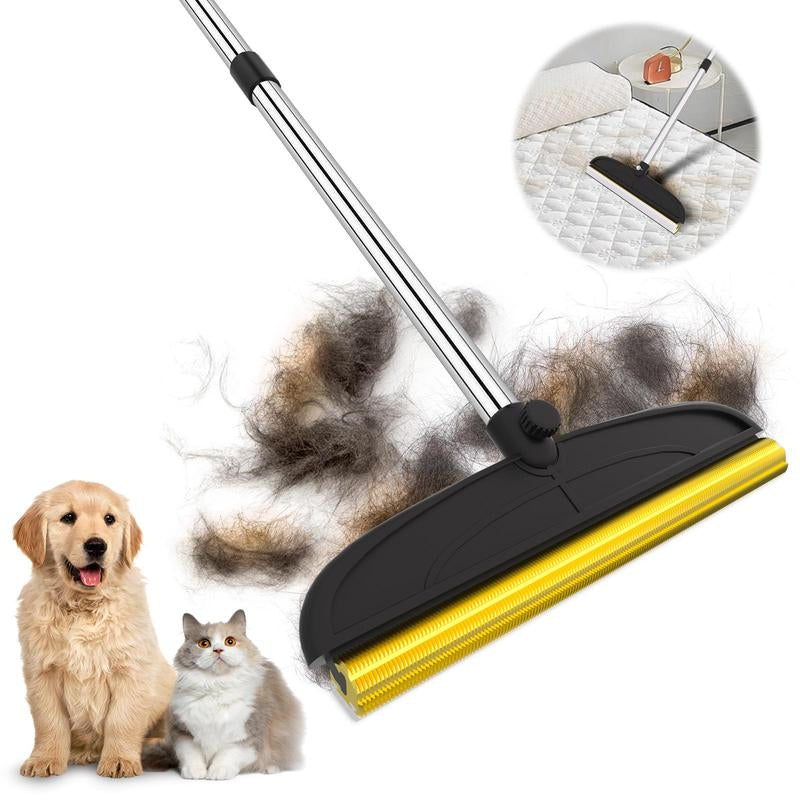 Cat Dog Hair Remover, Adjustable Pet Hair Remover, Pet Hair Cleaning Brush with Hanging Ring, Pet Hair Remover Tools for Carpets Floor Use, Pet Products, Pet Supplies, Dog Stuff, Fall