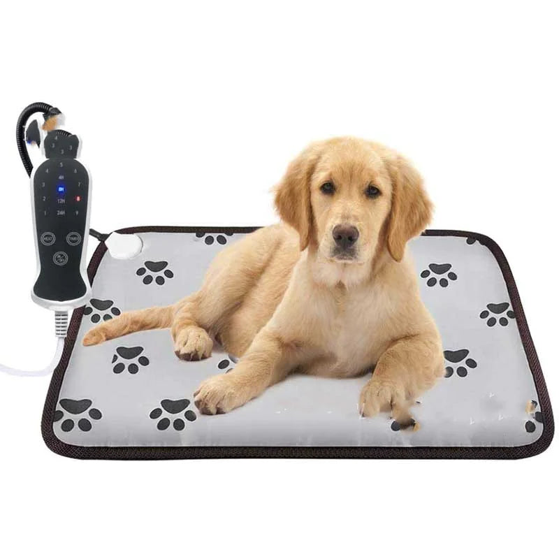 Pet Heated Blanket with Auto-Off & Waterproof